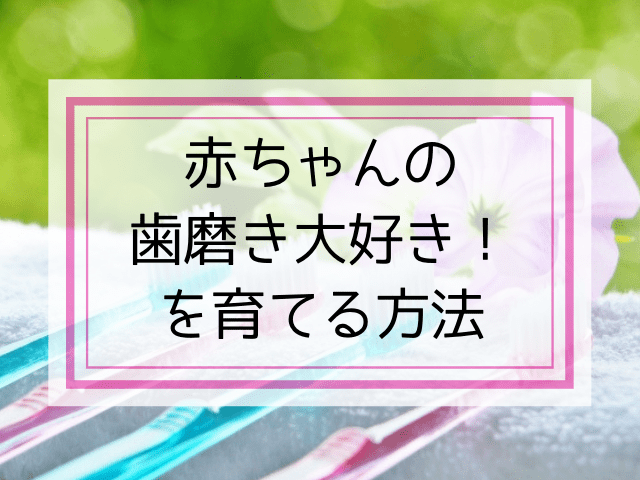 毎日のストレス軽減 赤ちゃんが歯磨きで泣くときの対処法まとめ 歯と子育てブログ